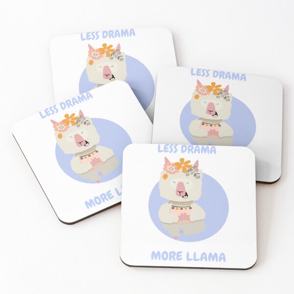 Item preview, llama designed and sold by nanuqiart.