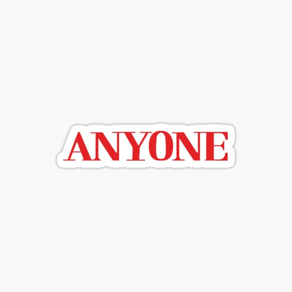N'importe qui Sticker