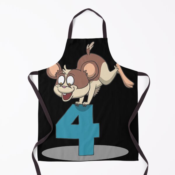 Item preview, Children's 4th birthday present with cute hamster designed and sold by Monkey Ful.
