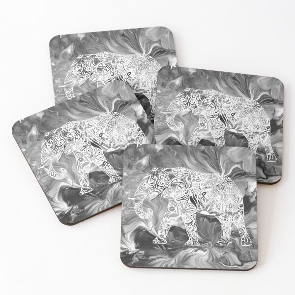 Item preview, Abstract Elephant E designed and sold by Jean Plout.