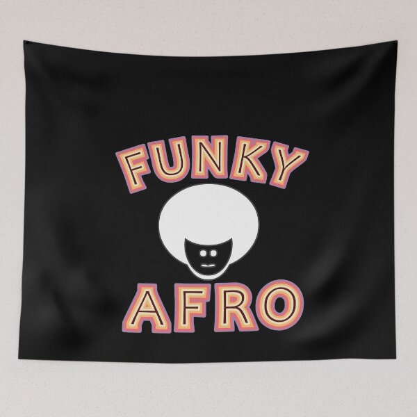 Item preview, Funky Afro Retro  designed and sold by HoneyBadgerBox.