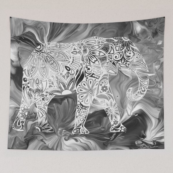 Item preview, Abstract Elephant E2 designed and sold by Jean Plout.