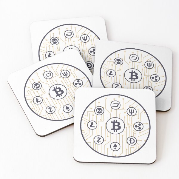 Item preview, In Cryptocurrencies We Trust designed and sold by arrowroses.