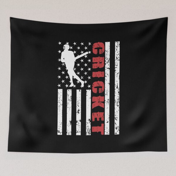 Item preview, Cricket American Flag US Sports designed and sold by pannolinno.