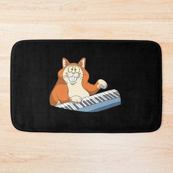 Item preview, Fat Cat Playing Piano designed and sold by Monkey Ful.