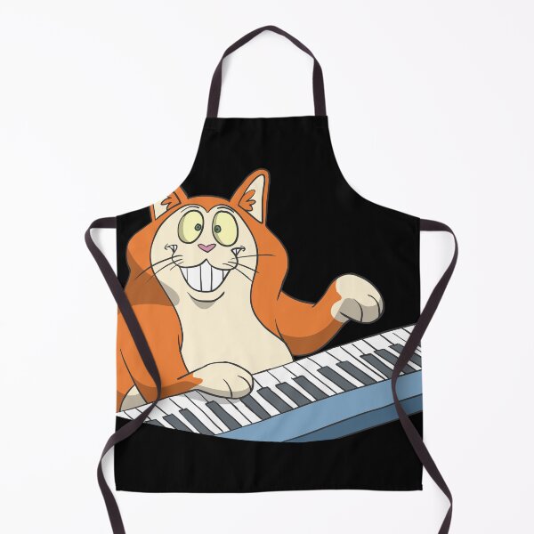 Item preview, Fat Cat Playing Piano designed and sold by Monkey Ful.
