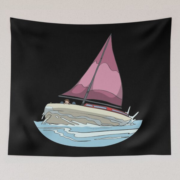 Item preview, Sailing boat hard in the wind designed and sold by Monkey Ful.