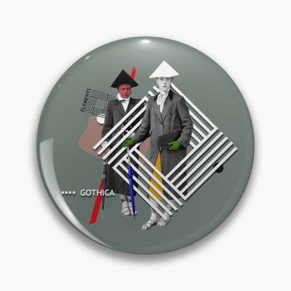 Item preview, Two 1950s Fifties Girls in Geometric Graphic Design designed and sold by KALEIDOSCOPE UK.