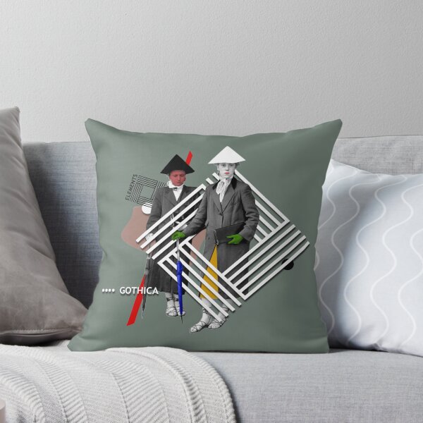 Item preview, Two 1950s Fifties Girls in Geometric Graphic Design designed and sold by KALEIDOSCOPE UK.