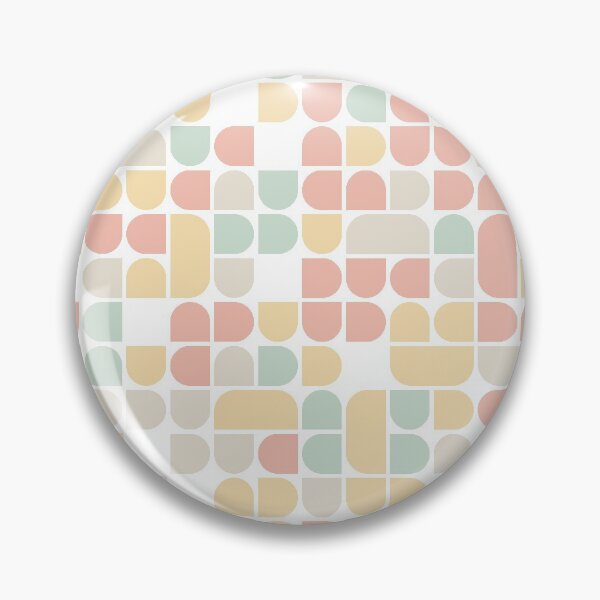 Artikelvorschau, Geometric elements in pastel color palette in repeated asymmetrical pattern entworfen und verkauft von acidmit.