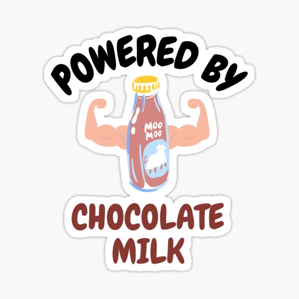 Item preview, Powered By Chocolate Milk designed and sold by momsnpops.