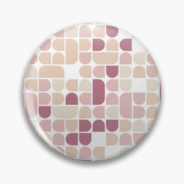 Artikelvorschau, Repeated asymmetrical pattern with geometric elements in pastel color palette entworfen und verkauft von acidmit.