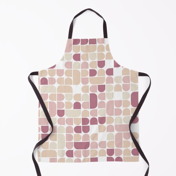 Artikelvorschau, Repeated asymmetrical pattern with geometric elements in pastel color palette entworfen und verkauft von acidmit.