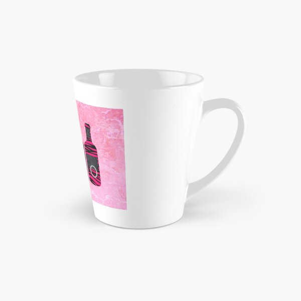 Item preview, hot pink and black alc bottles designed and sold by Julia Santos.