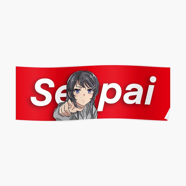 Rascal Does Not Dream Of Bunny Girl Senpai Posters | Redbubble