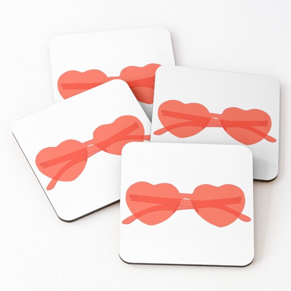 Item preview, Harry Styles Watermelon Sugar Red Heart Glasses designed and sold by sophiemrich.