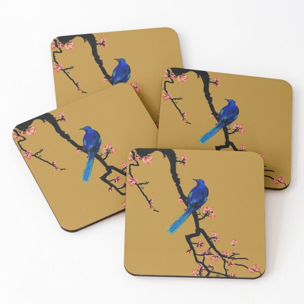 Item preview, Blue bird in a Cherry blossom tree. designed and sold by Modartisto.