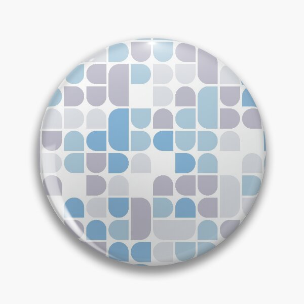 Artikelvorschau, Repeated asymmetrical pattern in pastel color palette with geometric elements entworfen und verkauft von acidmit.