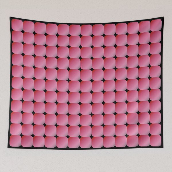 Item preview, Retro Square Scales - Pink and Black designed and sold by Quooki.