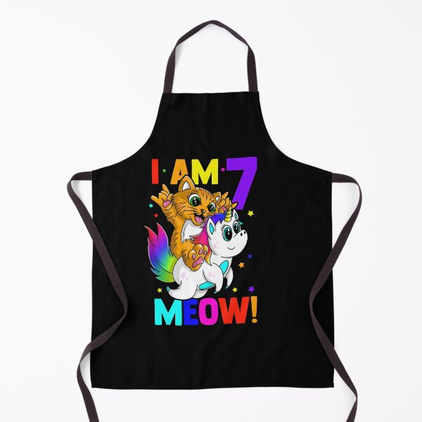 Item preview, I am 7 meow! designed and sold by mermaidselina.