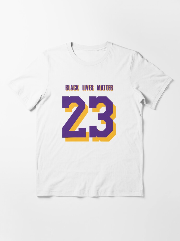 Lebron James 23 Baby Blue and Gold 2021 Jersey, LA LAKERS Active T-Shirt  for Sale by Desznr