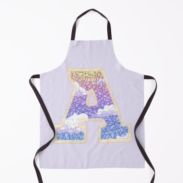Item preview, Air Element Stained Glass Initial - A designed and sold by Esther Lowe.