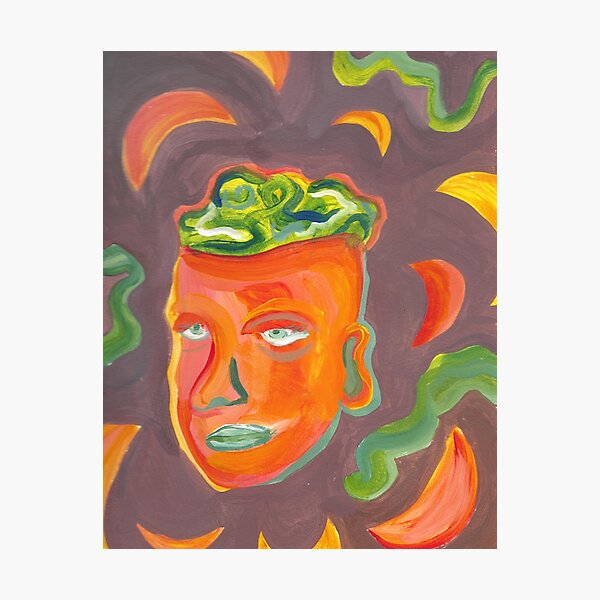 Vista previa del artículo con la obra «cerebro oculto», diseñado y vendido por jessicaminker.