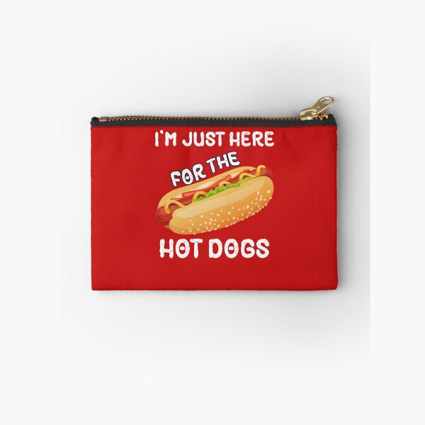 Item preview, I'm Just Here For The Hot Dogs Funny Summer Hotdog BBQ Gift designed and sold by marcek.