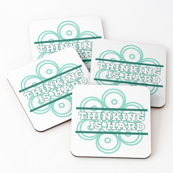 Item preview, Thinking is hard designed and sold by marjard.