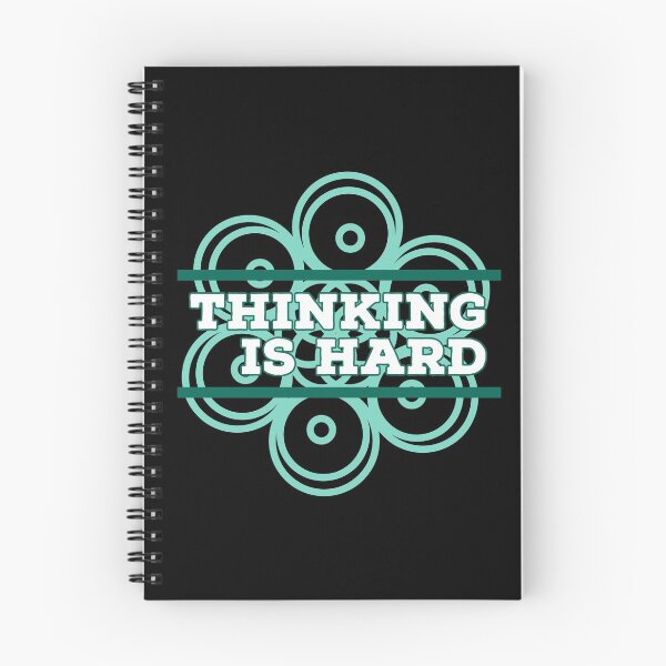 Item preview, Thinking is hard designed and sold by marjard.