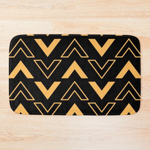 Item preview, Big Arrows In Mustard Pattern designed and sold by Indra Agrawal.