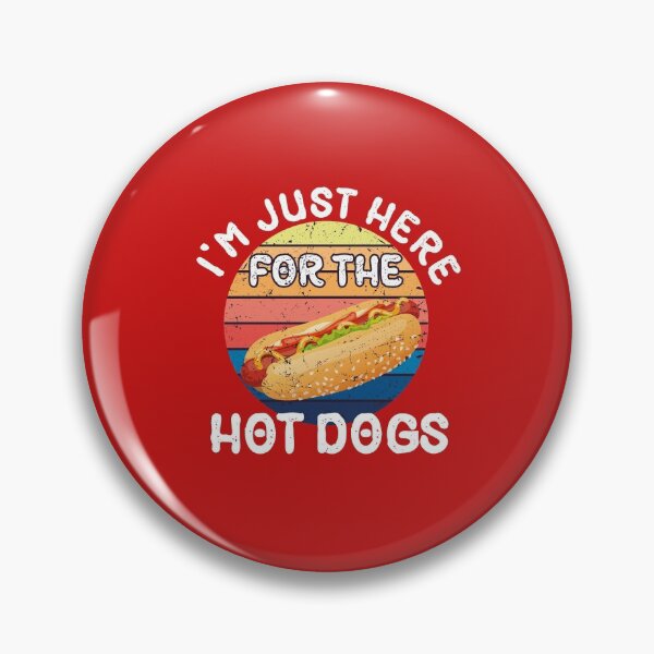 Item preview, I'm Just Here For The Hot Dogs Funny Summer Hotdog BBQ Gift designed and sold by marcek.