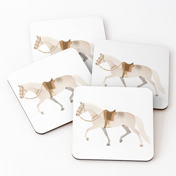 Artikelvorschau, Barock Cremello Lusitano - Equine Rampaige entworfen und verkauft von equinerampaige.