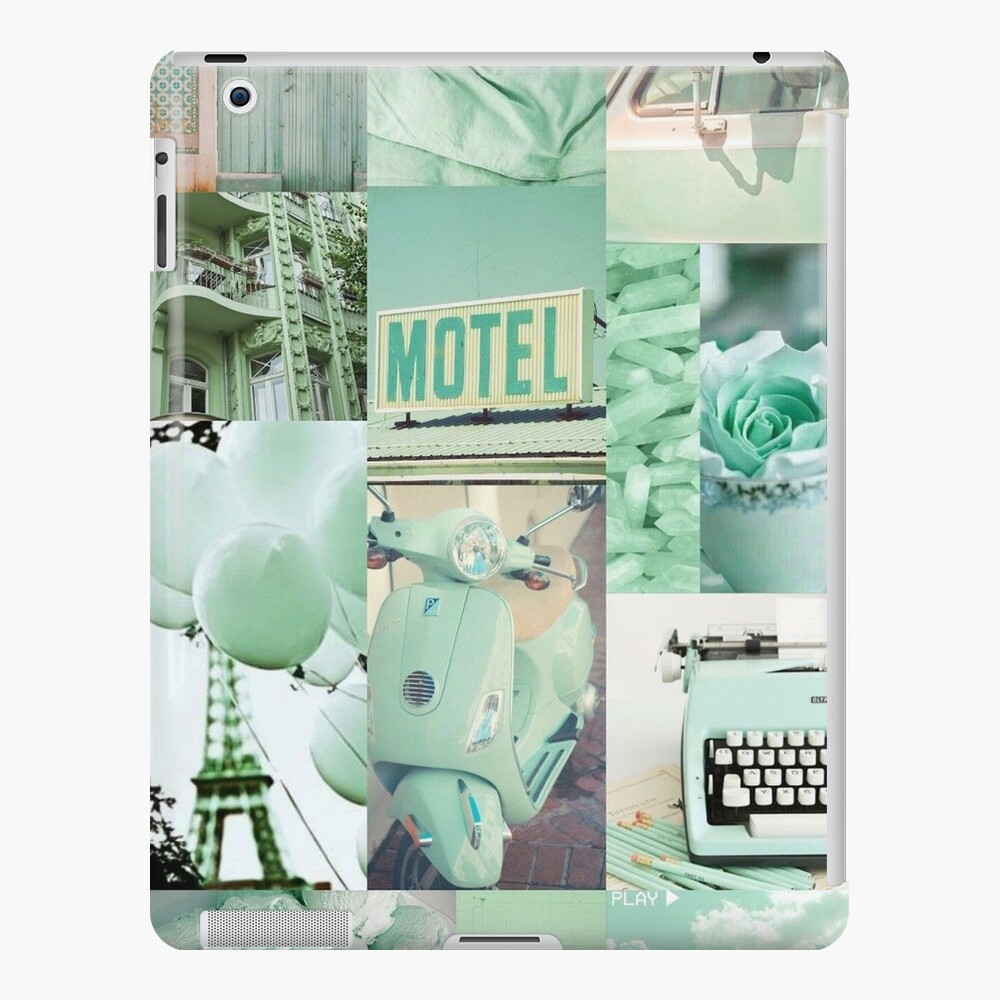 Green Vibes/ Aesthetic | iPad Case & Skin