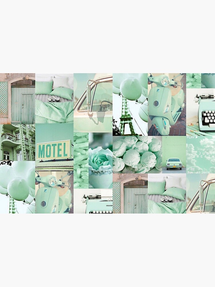 Sage green aesthetic collage Laptop Sleeve for Sale by SarahMiller2