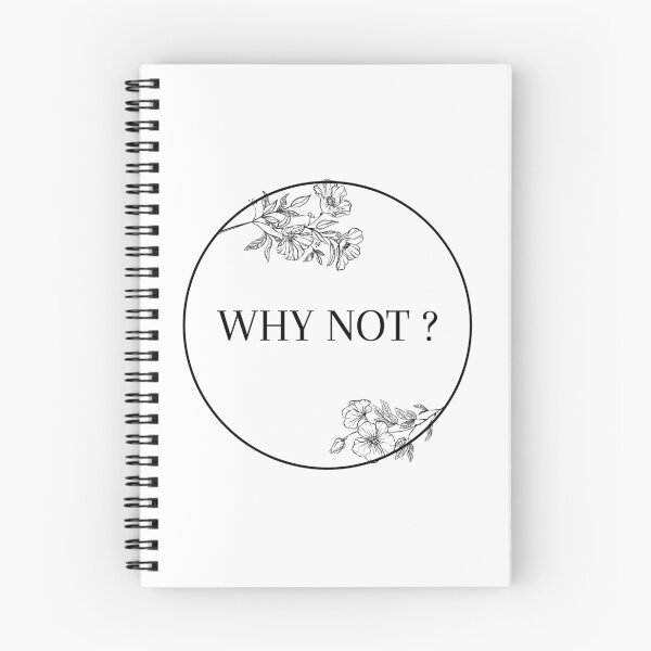 Item preview, Why Not Flower Circle White designed and sold by buttercuppoppy.