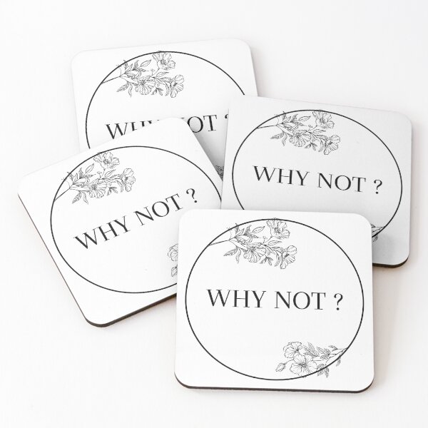 Item preview, Why Not Flower Circle White designed and sold by buttercuppoppy.