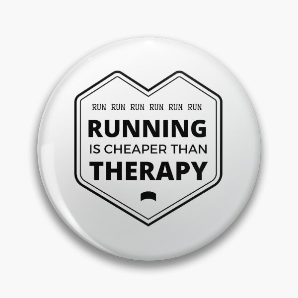 Item preview, Running Is Cheaper Than Therapy  designed and sold by Shash31.