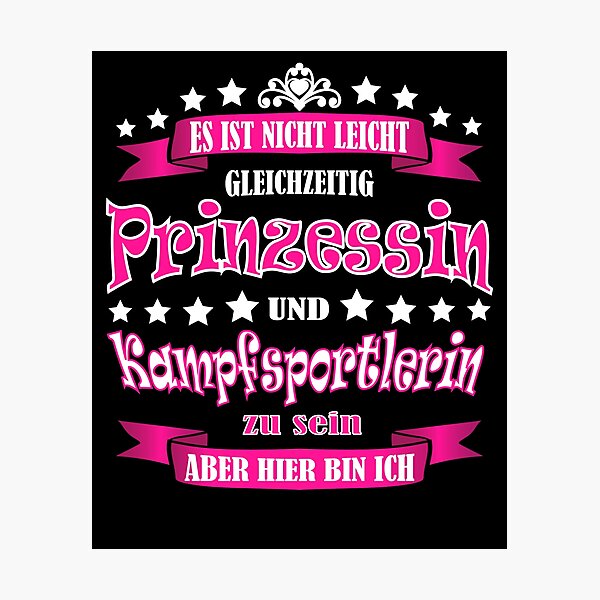 Artikel-Vorschau von Kickboxerin Kampfsportlerin und Prinzessin, designt und verkauft von besTmanuFacture.