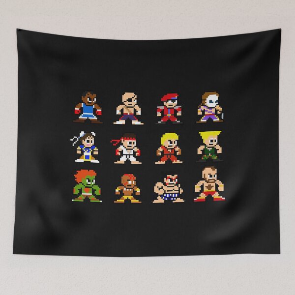 Item preview, 8-bit Street Fighter designed and sold by CarlosBohnenkam.