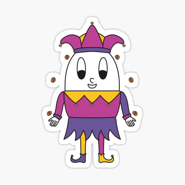 Jester Egg Sticker