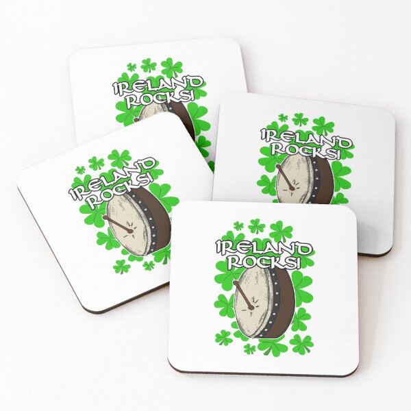 Item preview, Ireland Rocks Bodhran Irish St Patrick's Day designed and sold by doodlerob.