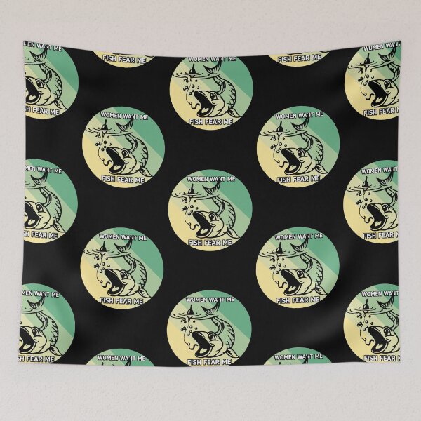Item preview, Women Want Me Fish Fear Me - Funny Fishing  designed and sold by salmannoor.