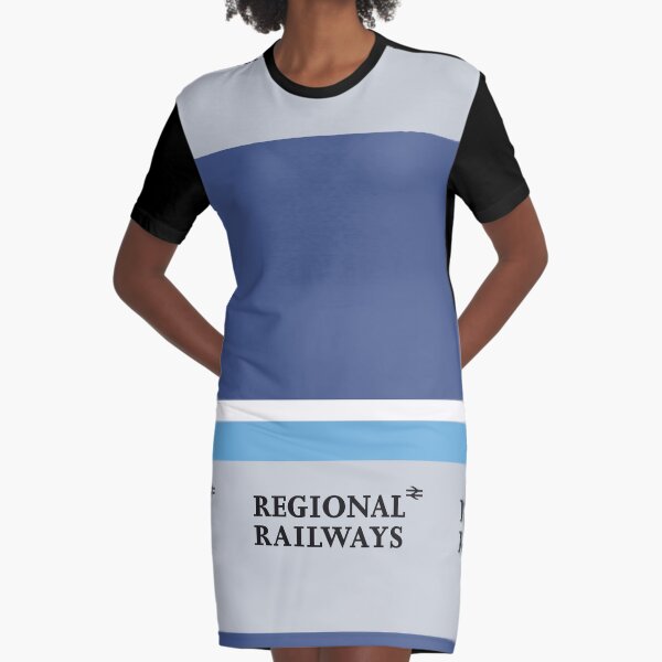Regional Railways Livery Graphic T-Shirt Dress