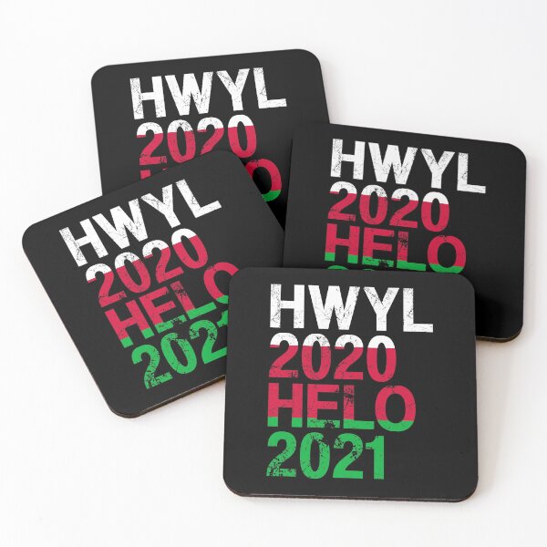 Item preview, Hwyl 2020 Helo 2021 Goodbye 2020 Hello 2021 Welsh New Year designed and sold by juvajay.