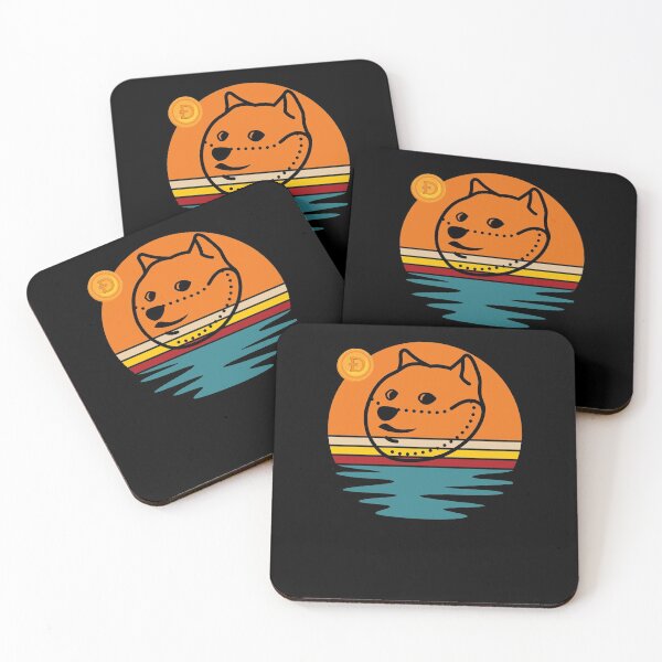 Item preview, Dogecoin Retro Doge Vintage Funny Coin Crypto designed and sold by trendo.