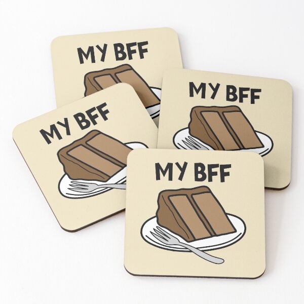 Item preview, My BFF Chocolate Cake designed and sold by mralphcreative.