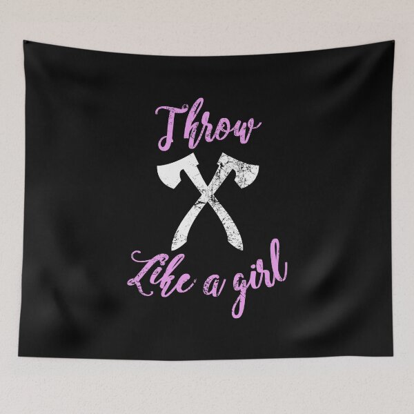 Item preview, Axe Throwing Girl Funny Hatchet Lumberjack designed and sold by juvajay.