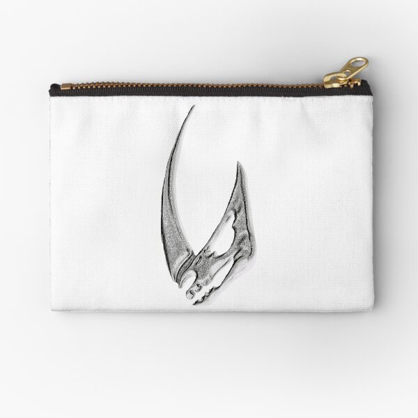Mudhorn embossed Zipper Pouch