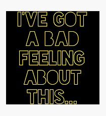 Star Wars Han Solo Photographic Print